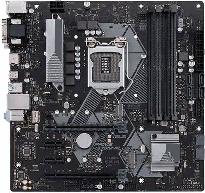 ASUS Prime H370M-Plus LGA1151Socket Micro-ATX Intel H370 Chipset DDR4 Motherboard for Desktop