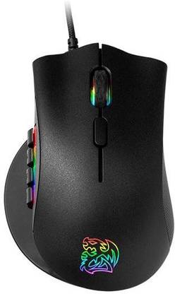 Thermaltake Nemesis Switch RGB MO-NMS-WDOOBK-01 Wired Ambidextrous Optical  Gaming Mouse