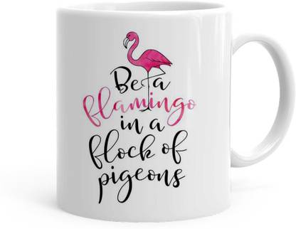 Kesri Gifts Flamingo Theme(kg-jan-08073P) Ceramic Coffee Mug