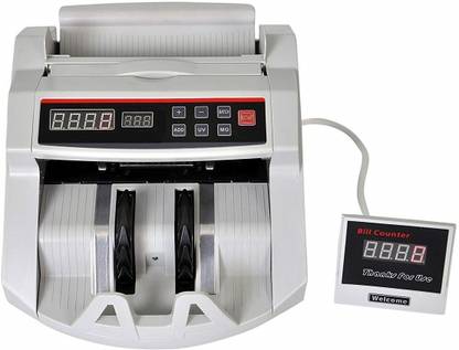 Drop2Kart Money Counter with UV/MG Detection, LED Display Note Counting Machine