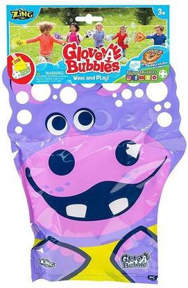 Zing Glove A Bubble-Hippo Toy Bubble Maker
