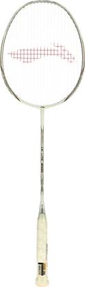 LI-NING UC-LITE 8100 (Light Weight 78g) White Strung Badminton Racquet