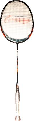 LI-NING Hi-Power X7 Black, Orange Strung Badminton Racquet