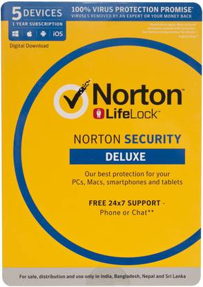 Norton Security Deluxe 5 User 1 Year