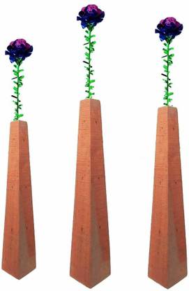 EXCEL IMPEX Thrikkakarappan, onathappan Wood Pyramid for Onam Decorative Showpiece  -  40 cm