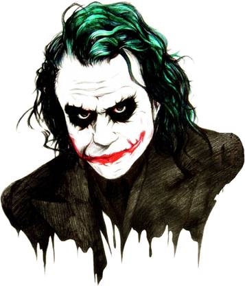 Impression Wall 53 cm Joker Self Adhesive Sticker