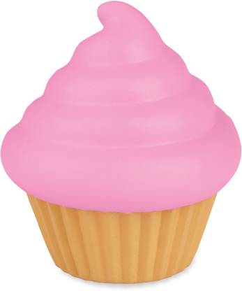 Soft N Slo Squishies Sweet Shop Original Raspberry Cupcake Kawaii Squishy, Cherry  - 9 cm