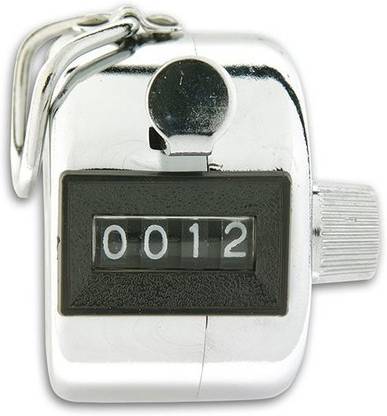 Wonder World ® Tally Counter Handheld Digit Number Lap Counter Analog Tally Counter