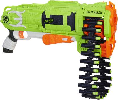 Nerf Zombie Strike RevReaper Blaster,Fast Firing Guns & Darts