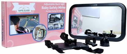 Safe-o-kid Manual Rear View Mirror For Universal For Bike Universal For Bike