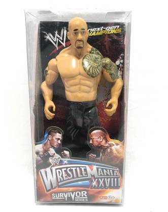 Mubco Action Figure The Rock| Wrestle Mania XXVIII |