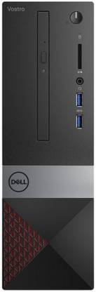 DELL Vostro 3470 DT Intel Core I3-8 GEN (4 GB RAM/Intel Integrated Graphics/1 TB Hard Disk/64 GB SSD Capacity/Windows 10 Home (64-bit)) Mini Tower