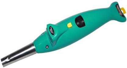 Aryshaa Gas Lighter 2 In 1 Dolphin Shape With Led Torch Plastic Electronic Gas Lighter