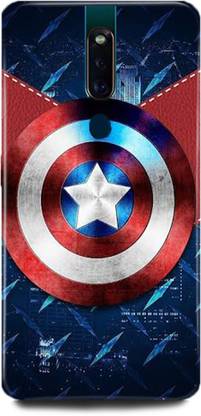 Entio Back Cover for Oppo F11 Pro/CPH2174 CAPTION AMERICA PRINTED