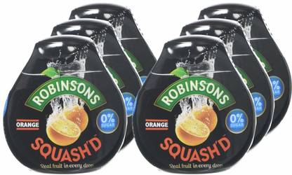 Robinsons Squash'd Orange No Added Sugar, 66 Ml (Pack of 6)