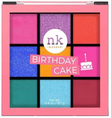 Nicka K NINE COLOR EYESHADOW PALETTE - BIRTHDAY CAKE 11.7 g