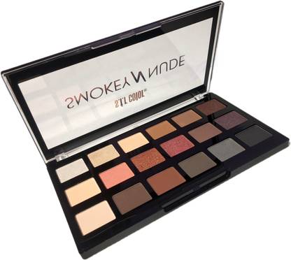 s.f.r color Smokey N Nude 18 Color Eyshedow Frost And Matte Eye Palette 28.8 g