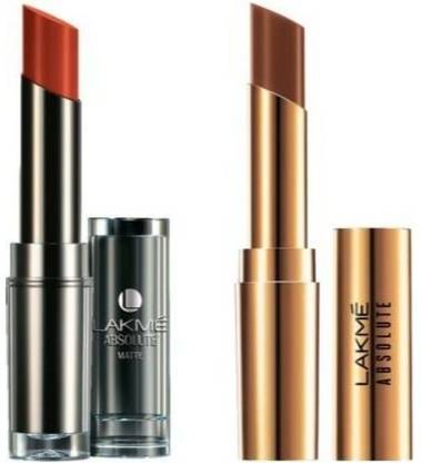 Lakmé Absolute 20 Burnt Brown & Classic Rose