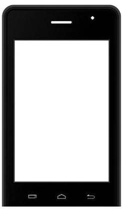Richuzers Haptic/Tactile touchscreen Mobile Display for Karbonn Karbonn A108 Digitizer Only