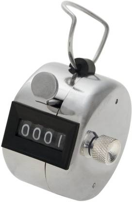 RHONNIUM ® Tally Counter 4 Digit Display for Lap/Sport/Coach/School Analog Tally Counter