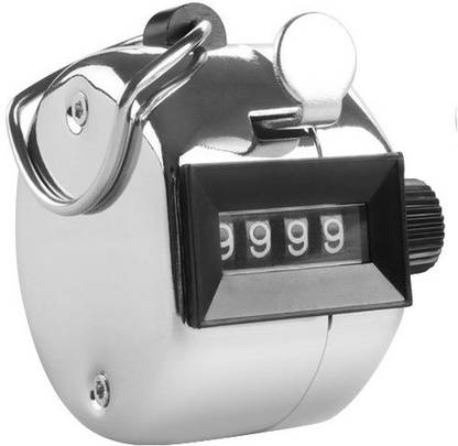 Wonder World ™ Precision Counter, Easy Action Lever Changes Count Slight Thumb Analog Tally Counter