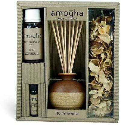 IRIS Patchouli  Diffuser Set REED DIFFUSER & POTPOURRI FRAGANCE