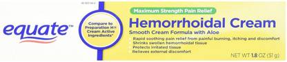 Equate aximum Strength Pain Relief Hemorrhoidal Cream, Cream