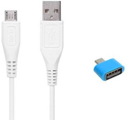 Badger OTG Adapter Accessory Combo for Charging & 100% like Original Data Cable USB Cable For Oppo F1 Plus And All Smart Phone USB Cable | High Speed Data Transfer Cable With Mobile Tablet PC Laptop Android Smartphone V8 Micro Usb Cable Like Original Charger