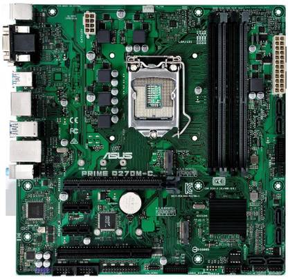 ASUS PRIME Q270M-C/CSM LGA1151Socket Micro-ATX Intel H270 Chipset DDR4 Motherboard for Desktop
