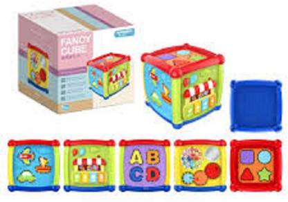 Fun N Joy Fancy Cube /6 in 1 Activity Cube