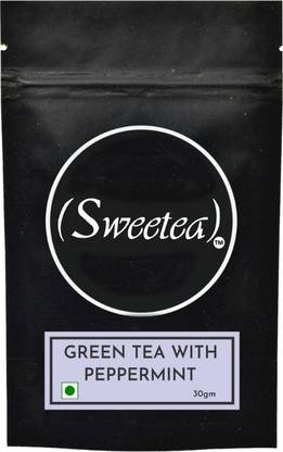 Sweetea Green Tea with Peppermint Peppermint Green Tea Pouch