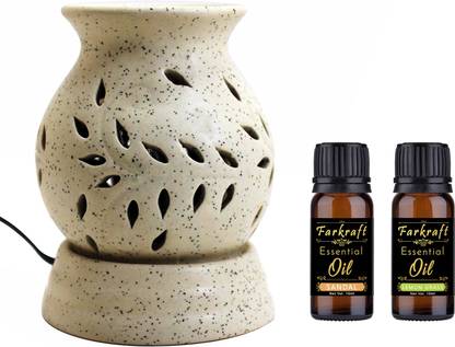 FARKRAFT Air Fragrance For Office & Home Diffuser Oil Diffuser-Lemon Grass & Sandal