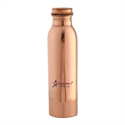 copper plus Plain Copper Water Bottle, 1 Litre 1000 ml Bottle
