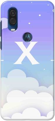 XPRINT Back Cover for Motorola One Vision - Alphabet X