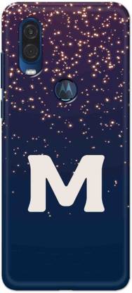 XPRINT Back Cover for Motorola One Vision - Alphabet M