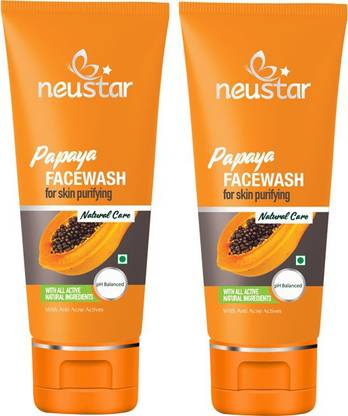 Neustar Papaya FaceWash For Skin Purifying Face Wash