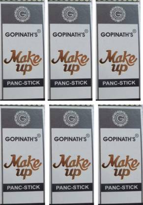 Gopinath Panc Stick Colouring Shades 21 Yellow pack of 6 25g Foundation