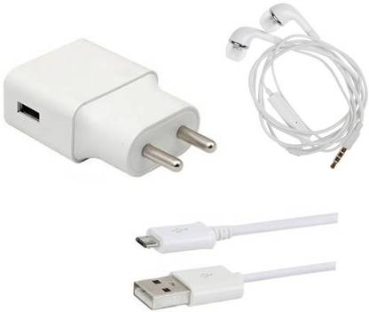 Badger Wall Charger Accessory Combo for Vivo Y91, Vivo Y91i,Vivo V5s/Vivo Y66/Vivo Y53/Vivo Y55s/Vivo V5/Vivo V5 Plus/Vivo V5 Plus IPL Edition/Vivo Y21L/Vivo Y51L/Vivo V7 Plus/Vivo Y21/Vivo V7/Vivo Y69/Vivo Y55L/Vivo V3 Max/Vivo X5 Pro/Vivo Y15/Vivo V3/ Vivo Y91i/Vivo Y93/Vivo Y81/Vivo Y95