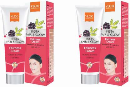 VLCC Insta Fair and Glow Fairness Cream Epic (Pack of 2) 50G