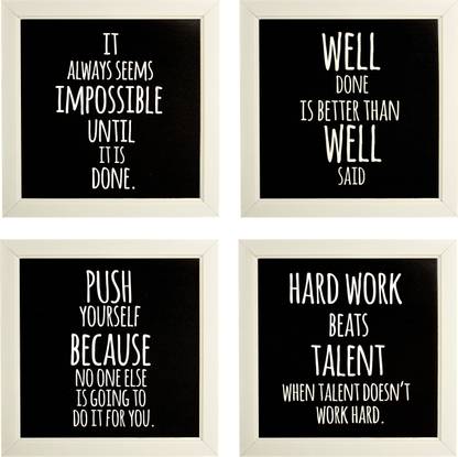 Indianara Motivational quotes 2148 Digital Reprint 9.5 inch x 9.5 inch Painting