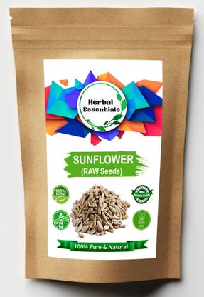 Herbal Essentials Sunflower Seeds for Vitamin E | B Complex Vitamin | Protien | Folic Acid | Minirals | Anti Oxidents Seed