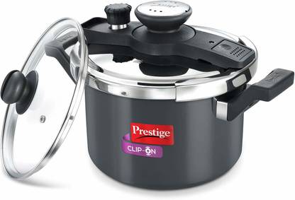 Prestige Clip-On Svachh 5L 5 L Outer Lid Induction Bottom Pressure Cooker