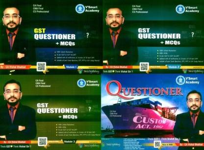 VSmart CA Final IDT Questioner Book (Set Of 4 Questioner Books)