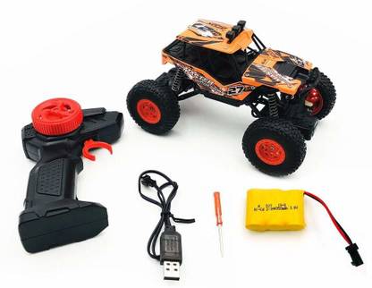 Umdha Challenger RC Cars Off-Road Rock Crawler Truck Vehicle 2.4Ghz 2WD 1: 20 Radio Remote Control Cars Electric Fast Racing Buggy Hobby Car, Orange Visit the Toyshine Store