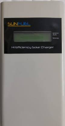 sunworld systems pvt ltd 12V/24V-50 Amp PWM Solar Charge Controller with LCD Display PWM Solar Charge Controller