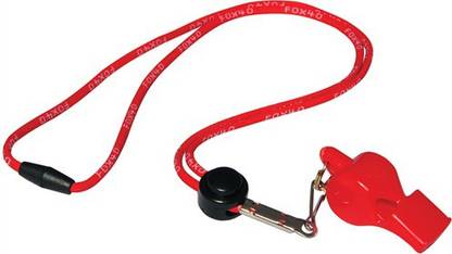 Fox 40 Pearl- 90 dB- Canada -with Lanyard and Hologram Pealess Whistle