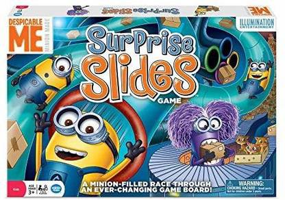MINIONS Despicable Me Surprise Slides Game Party & Fun Board Game