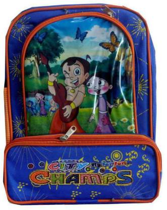Sky CHHOTA BHEEM KIDS SCHOOL BAG 20 Waterproof School Bag