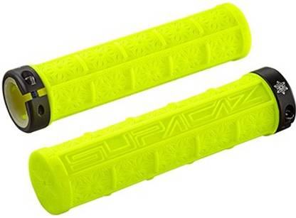Supacaz MTB Grizips-Neon Yellow Bicycle Handle Grip
