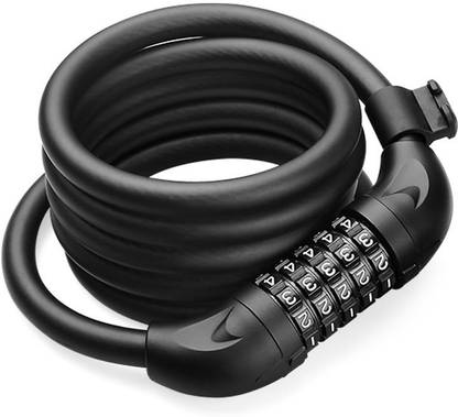 M MOD CON Heavy PVC-Coated 5-digit combination Resettable Number Lock Cycle Lock